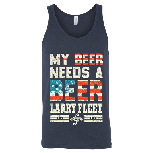 My Beer Needs A Beer Tank Top
