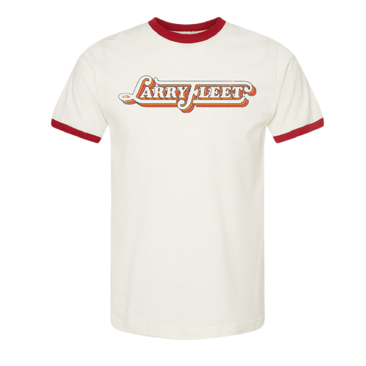 Natural Retro Ringer Tee